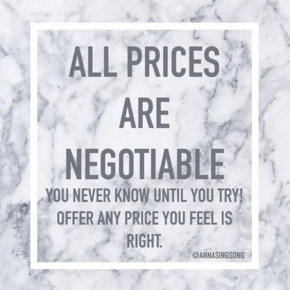 All reasonable offers considered!!